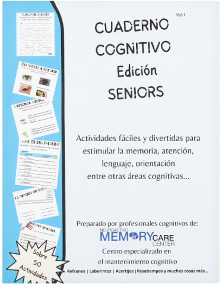 CUADERNO COGNITIVO EDICIÓN SENIORS