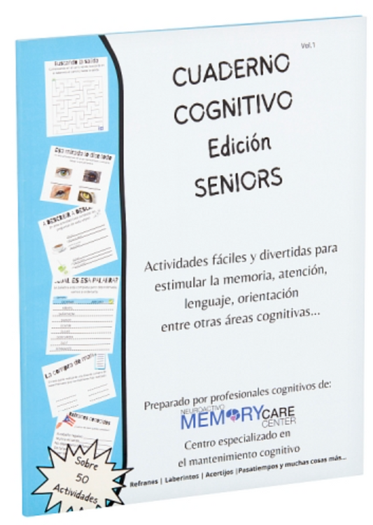 CUADERNO COGNITIVO EDICIÓN SENIORS