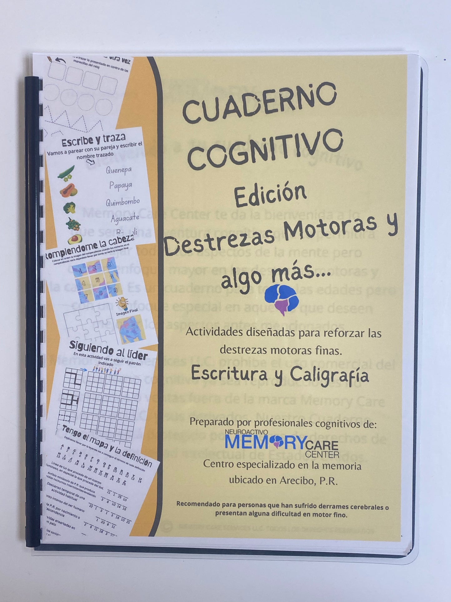 Cuaderno Cognitivo Edición Destrezas Motoras y algo más