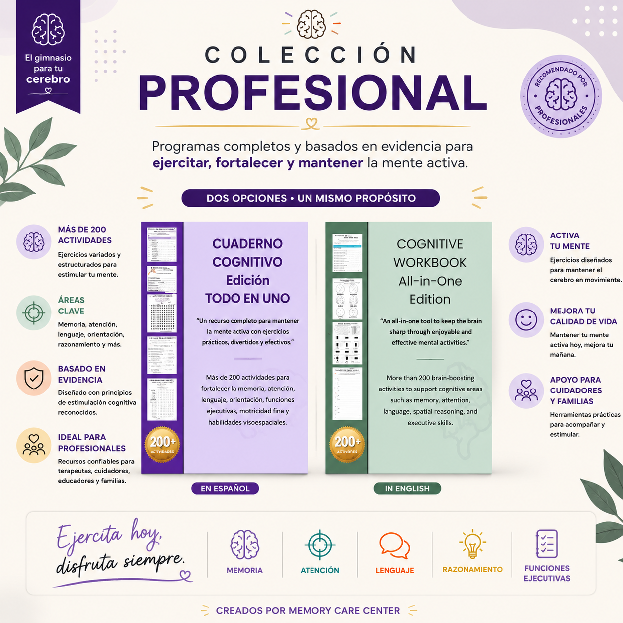 Colección Profesional de Cuadernos Cognitivos