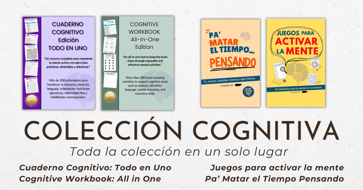 Colección Completa de Cuadernos Cognitivos