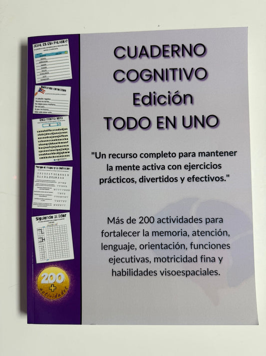 Cuaderno Cognitivo: Edición Todo en Uno