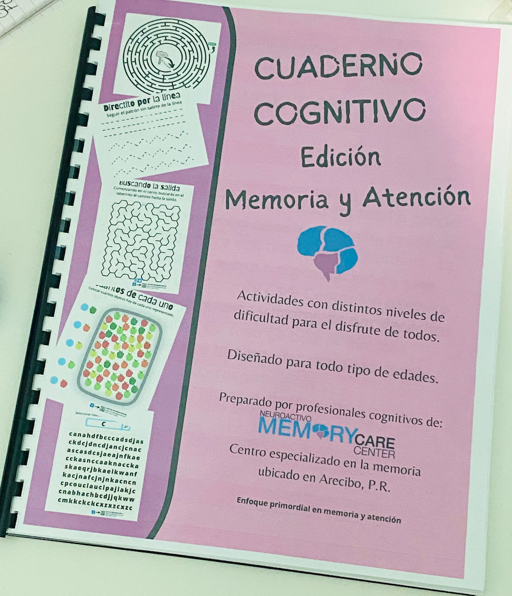 Cuaderno Cognitivo Edición Memoria y Atención